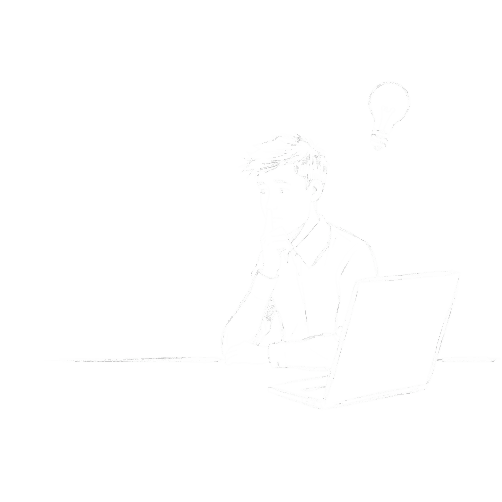 Thinking Character Concept